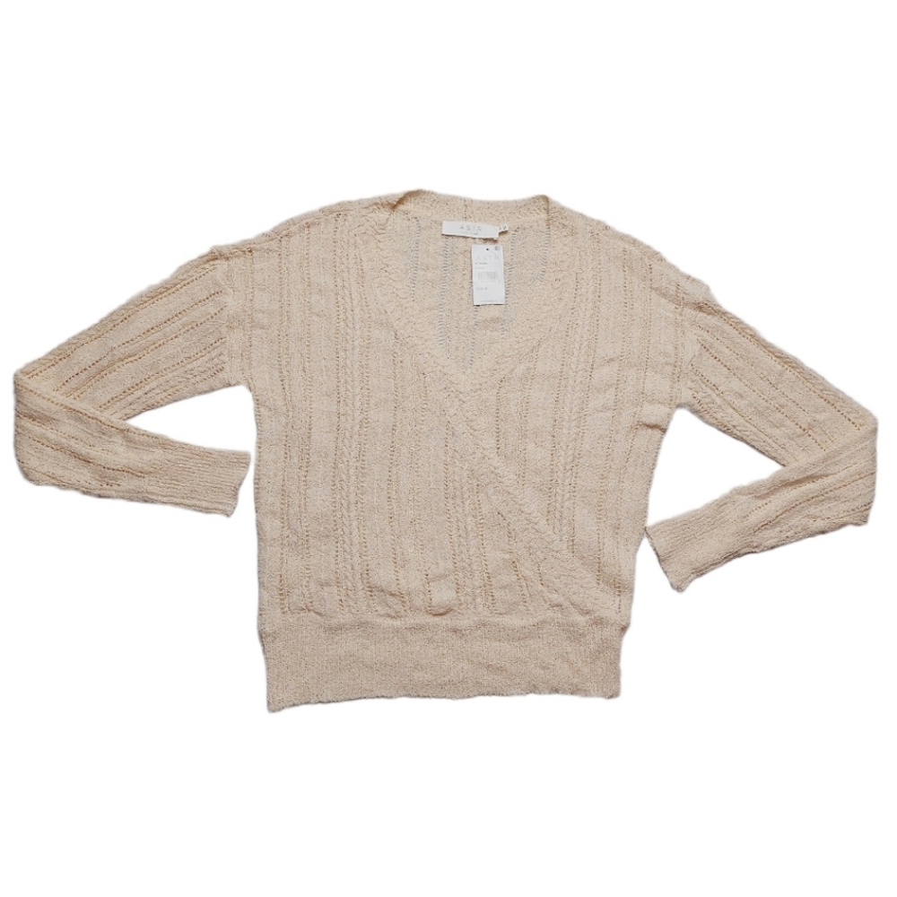 Aster the Label Blouse Size M Cream